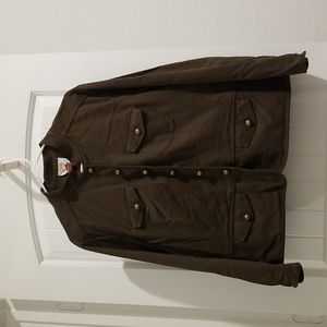 Talbots petite brown 4 pocket jacket